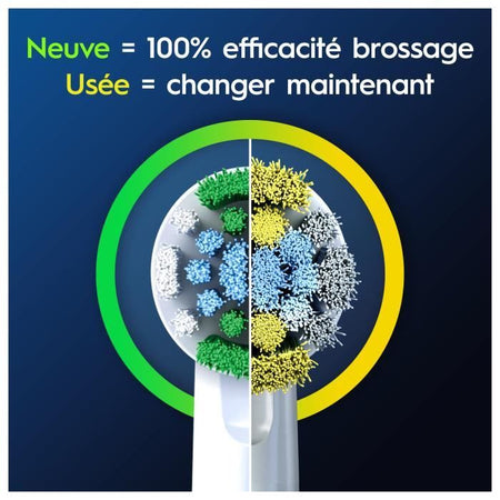 Testine per spazzolino Oral-B Pro Precision Clean, confezione da 4 unità