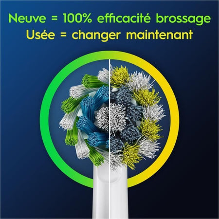 Spazzole - ORAL-B - Pro Cross Action - Per spazzolini da denti - 4 unità