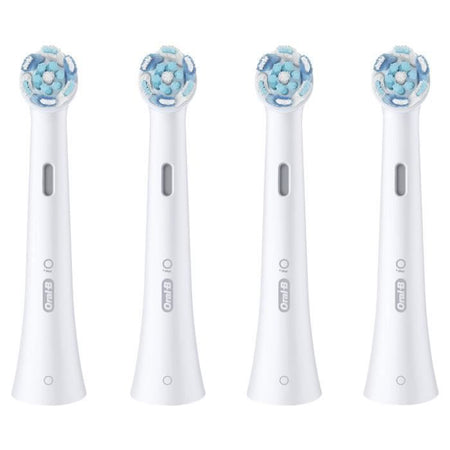 Spazzolini - ORAL-B - Ricariche IO Ultimate Clean - Confezione da 4 - Bianco