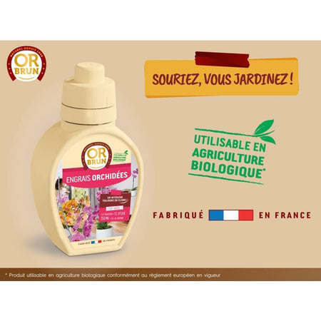 GOLD BROWN Concime per orchidee 250 ml