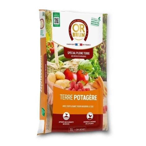 Terra Vegetale - ORO MARRONE - Obrtpot35N