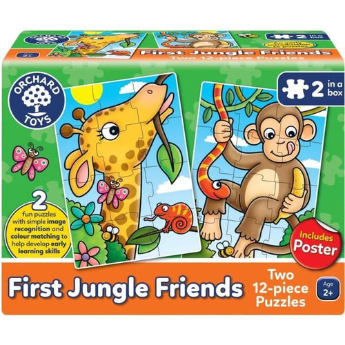 Amici della Giungla - Puzzle - FRUTTETO