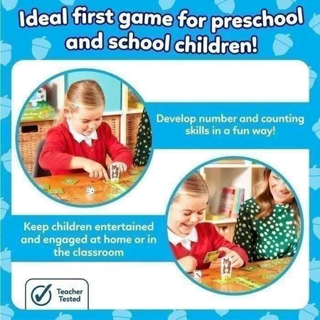 Giochi di numeri con il nostro amico scoiattolo - FRUTTETO