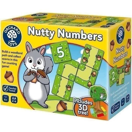 Giochi di numeri con il nostro amico scoiattolo - FRUTTETO