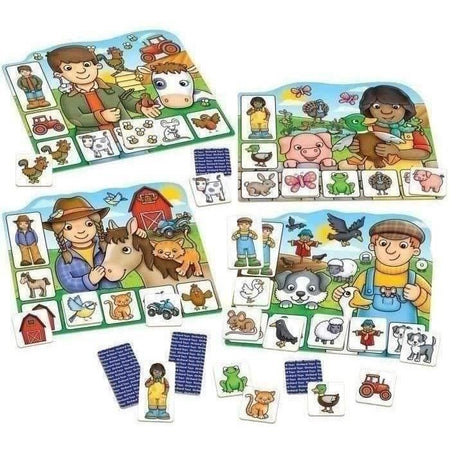 Old MacDonald Lotto - Gioco Memo - FRUTTETO