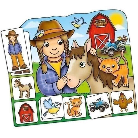 Old MacDonald Lotto - Gioco Memo - FRUTTETO
