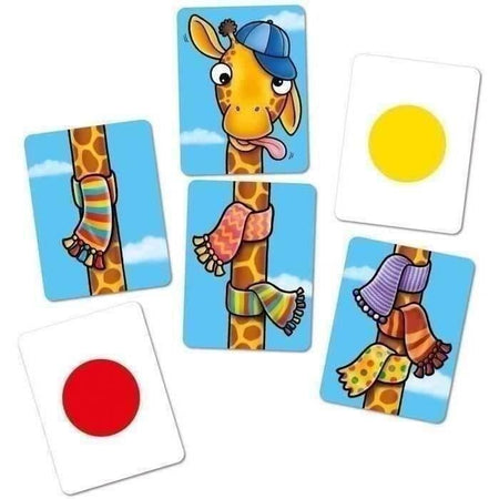 Le giraffe e le loro sciarpe colorate - FRUTTETO