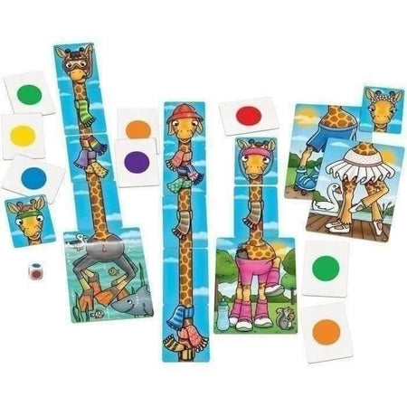 Le giraffe e le loro sciarpe colorate - FRUTTETO