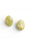 Orecchini a clip ovali in acrilico | MYA ACCESSORIES
