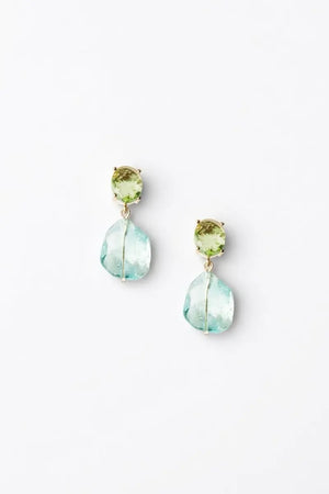 Orecchini pendenti con pietre in vetro | MYA ACCESSORIES