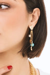 Orecchini pendenti con perle in acrilico | MYA ACCESSORIES