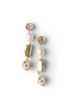 Orecchini pendenti con perla in ceramica | MYA ACCESSORIES