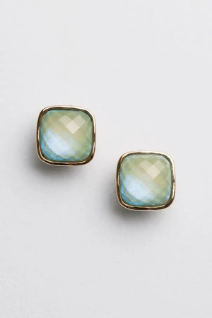 Orecchini con pietra in resina | MYA ACCESSORIES
