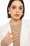 Orecchini con pietra in resina | MYA ACCESSORIES