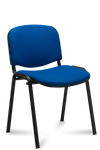 Sedia per sala d'attesa in tessuto su gambe (lotto minimo 4 pezzi)