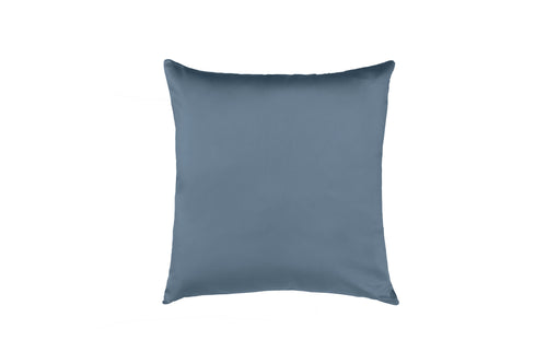 Cuscino Arredo 50 x 50 cm in Raso di puro cotone Ferro - Vanita di raso