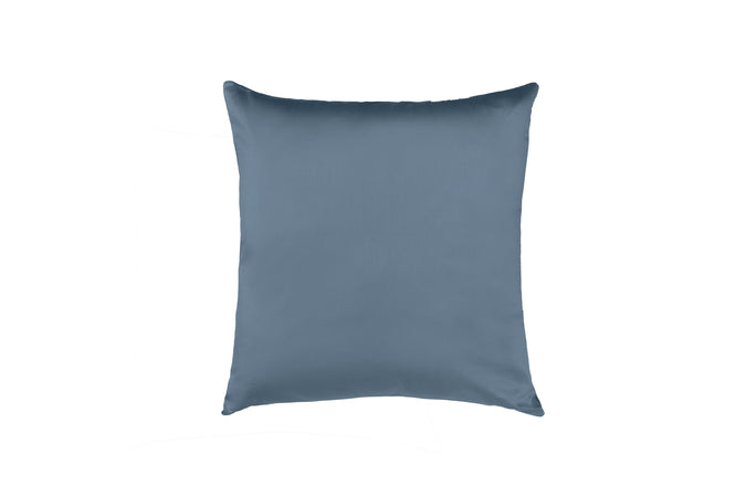 Cuscino Arredo 50 x 50 cm in Raso di puro cotone Ferro - Vanita di raso