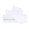 Completo Letto in Raso di puro cotone Bianco - Vanita di raso
