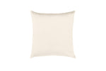 Cuscino Arredo 50 x 50 cm  in Raso di puro cotone Panna - Vanita di raso