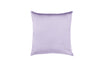Cuscino Arredo 50 x 50 cm in Raso di puro cotone Lilla - Vanita di raso