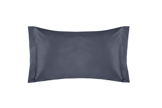 Completo Letto in Raso di puro cotone Grigio - Vanita di raso