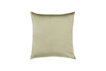 Cuscino Arredo 50 x 50 cm  in Raso di puro cotone Verde Oliva - Vanita di raso