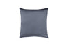 Cuscino Arredo 50 x 50 cm  in Raso di puro cotone Grigio - Vanita di raso