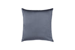 Cuscino Arredo 50 x 50 cm  in Raso di puro cotone Grigio - Vanita di raso