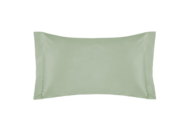 Completo Copripiumino in Raso di puro cotone Verde Chiaro - Vanita di raso
