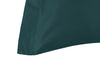 Parure Copripiumino in Raso di puro cotone Verde Smeraldo