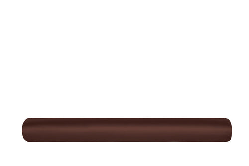 Lenzuolo Sotto con Angoli in Raso di puro cotone Cacao