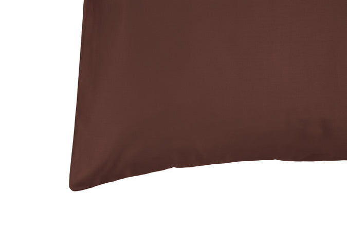 Cuscino Arredo 50 x 50 cm in Raso di puro cotone Cacao