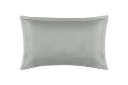 Completo Letto in Raso di puro cotone In Raso DELUXE Grigio Perla