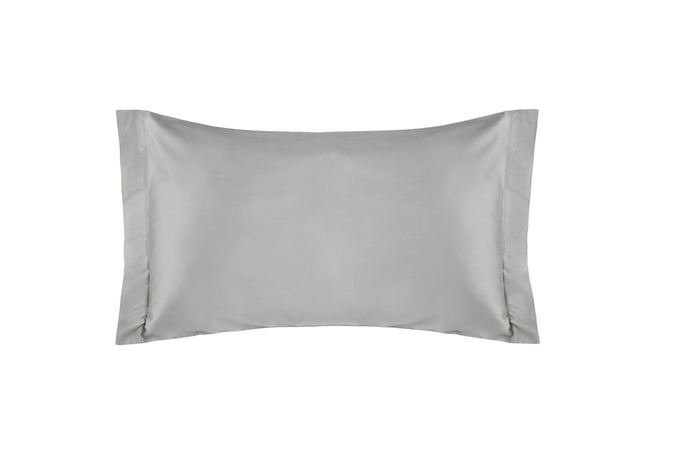 Completo Letto in Raso di puro cotone Grigio Perla - Vanita di raso