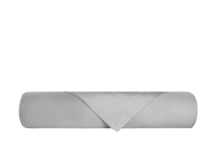 Completo Letto in Raso di puro cotone In Raso DELUXE Grigio Perla