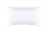 Parure Copripiumino in raso di puro cotone DELUXE 3 volani Bianco