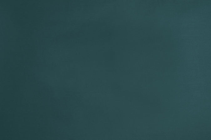 Parure Copripiumino in raso di puro cotone DELUXE 3 volani Verde Smeraldo
