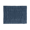 Plaid Arredo  140 x 180 cm in Raso di puro cotone Crepuscolo
