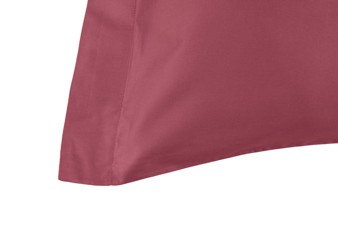 Completo Letto in Raso di puro cotone Lampone - Vanita di raso