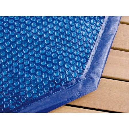 UBBINK Copertura a bolle d'aria rivestita per piscina in legno 360 cm - Blu