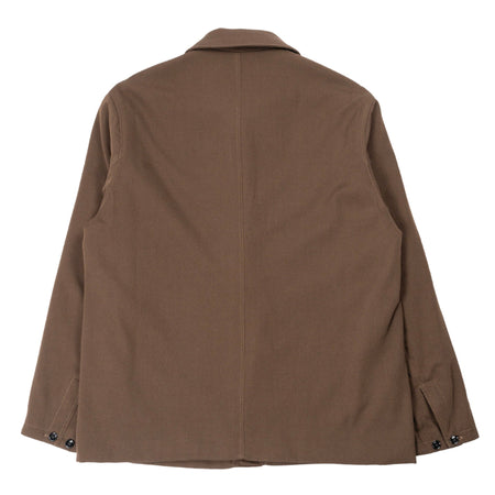 LEMAIRE Wadded Facing Blouson in Brown da uomo