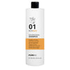 Shampoo Nutriente Capelli Secchi Puring Richness – Con Avocado e Proteine della Seta, Idratante Riparatore Capelli Morbidi e Luminosi