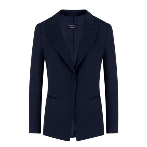 EMPORIO ARMANI giacche donna emporio armani - giacca - blu da donna