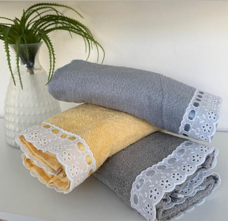 Set Asciugamani 3+3 Alexander Tuscany Home Colors  Spugna di Cotone