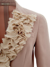 Lardini Giacca Doppiopetto Con Rouches da donna