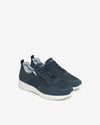 NeroGiardini Uomo sneakers in camoscio e tela