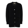 MICHAEL KORS cardigan donna michael kors - easy merino boxy cardi - nero da donna