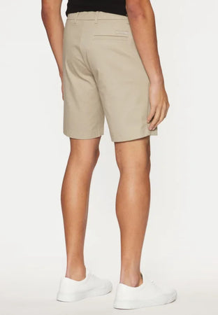 calvin klein PANTALONCINO SATEEN STRETCH SLIM SHORT da uomo