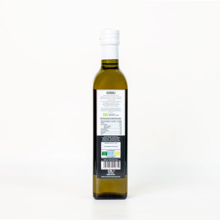 Olio Extra Vergine d'oliva Italiano Biologico Verdolì - 0,50 cl