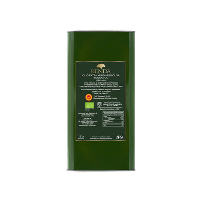 Olio extravergine di oliva | 100% Italiano DOP BIO | Renda, Sicilia | 1 litro